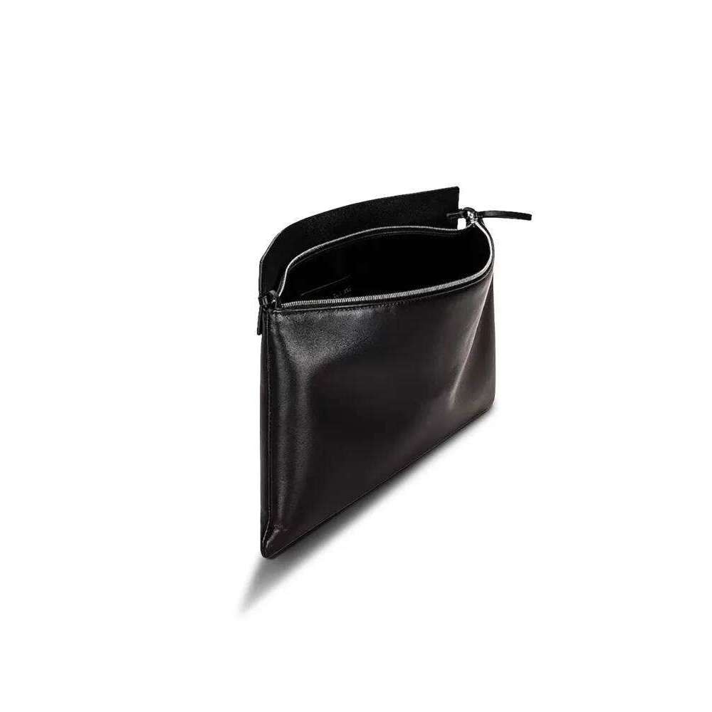Envelope Vintage Niche Wind Genuine Leather Wide Strap Armpit Hundred Sheepskin Shoulder Clutch Bag