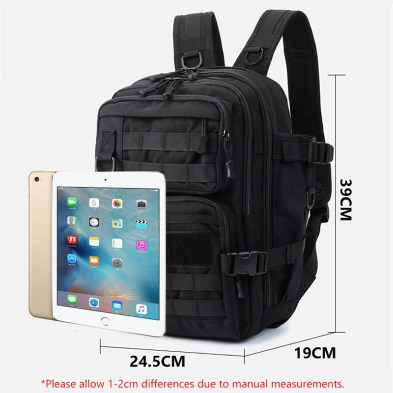 Large Fishing Tackle Storage Bag with Rod Holder Tactical Water Bottle Backpack Lures Gear Shoulder Bags Pockets Casual Anglers high-quality
