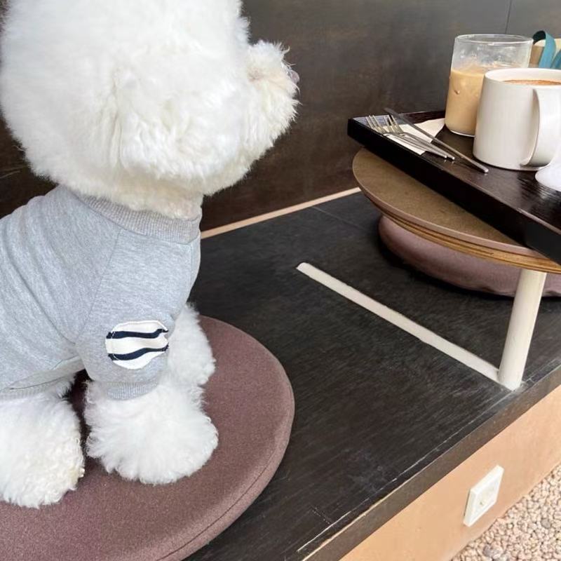 T851 Pet puppy clothes summer thin Teddy Panda Pomeranian Schnauzer Yorkshire Terrier small dog T-shirt