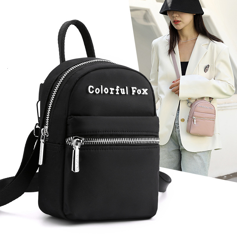 Colorful Fox New Mini Phone for Women Fashion Trend Portable Crossbody Water-Resistant Shoulder Bag ddmymoon
