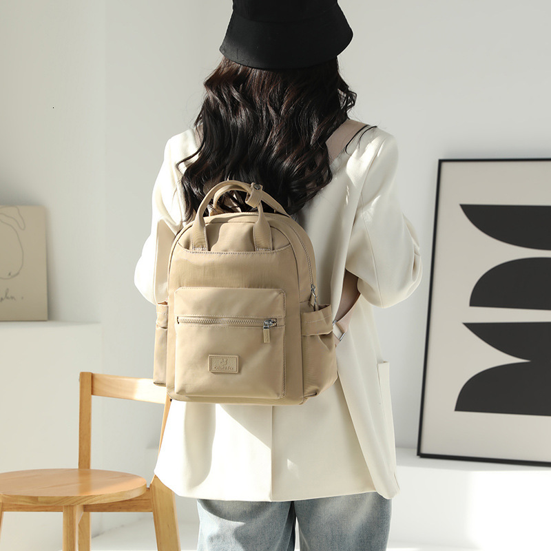 Colorful Fox New Multifunctional Candy Color Backpack Large Capacity Water-Resistant School Bag Handbag ddmymoon