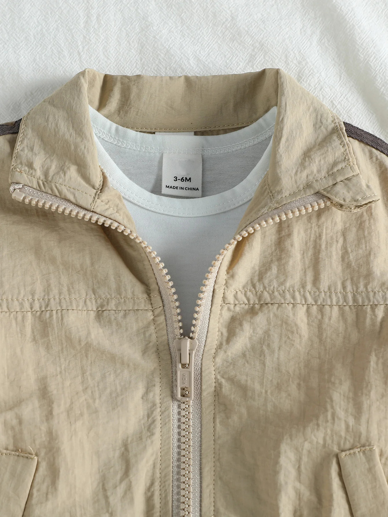 Bbaby Boys For 1-3Y Set Summer Cool Boys Zipper Short Sleeve Coat Sports Shorts Kids Clothing Suits Casual Daily Wear 250729