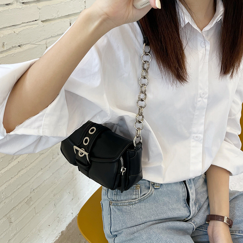 Designer Bag Niche Design Bag Mini Retro Ring Chain Underarm Bag 2025 New Luxury Bag Trend Baguette Crossbody Small Bag Tote Bag