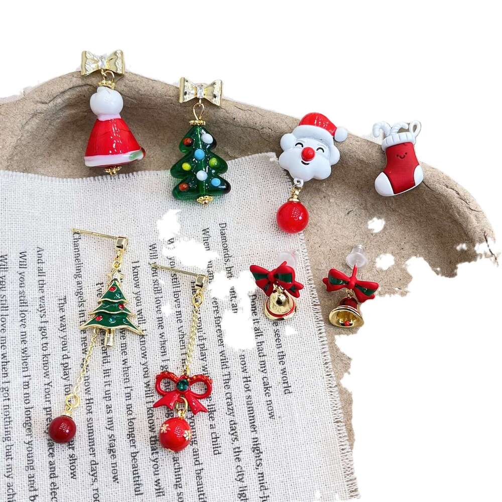 Elderly Long Tassel Studs Girl Niche Design Sense High-end Unique Autumn Winter Earrings Jewelry c8c