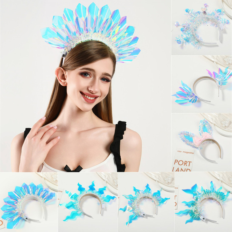 Easter Party Glowing Props Creative Colorful Film Headwear Dazzling Costume Children's Headband
