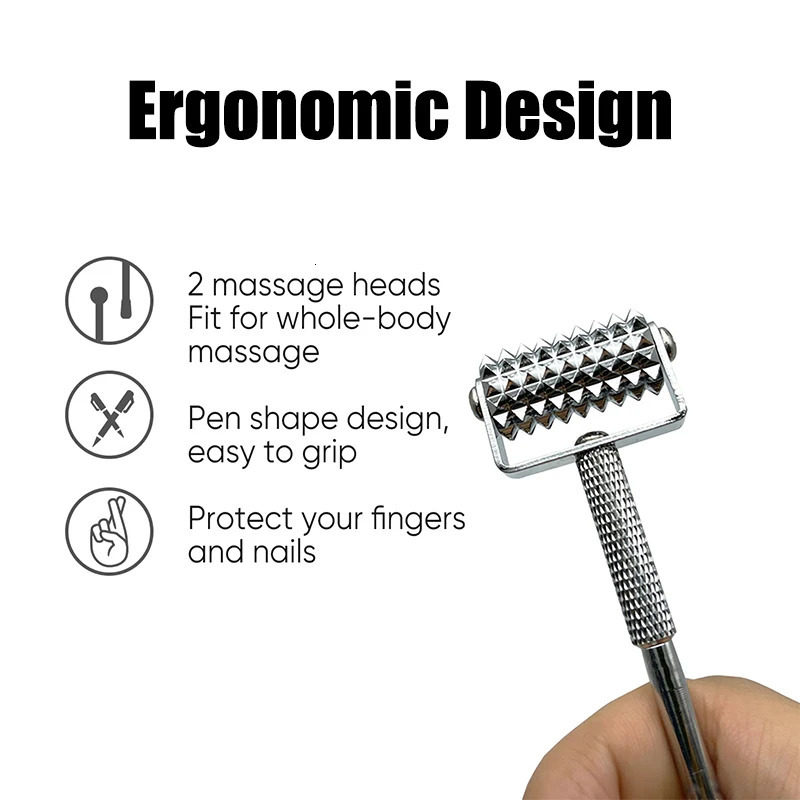 Retractable Acupuncture Point Probe Ear Massage Brass Pen Massage Needle Detection Deep Tissue Auriculo Ear Care Tool 250726