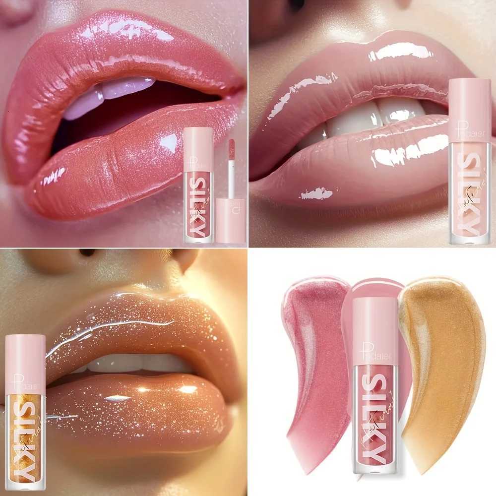 Silky Lip Gloss-Waterproof Long-Lasting Moisturizing Liquid Lipstick with Mirror Finish Non-Sticky Full Shine Fade-Resistant G250728