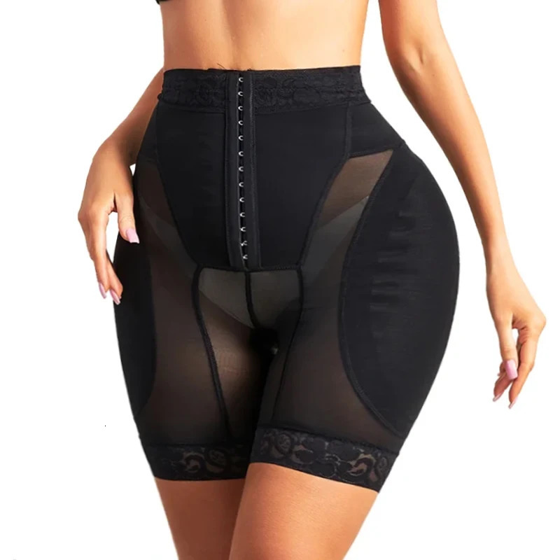 Women Shapewear High Waist Shorts Butt Lifter Hip Pad Shorts Hip Enhancer Body Shaper Shorts Waist Trainer Tummy Control Panties 250726