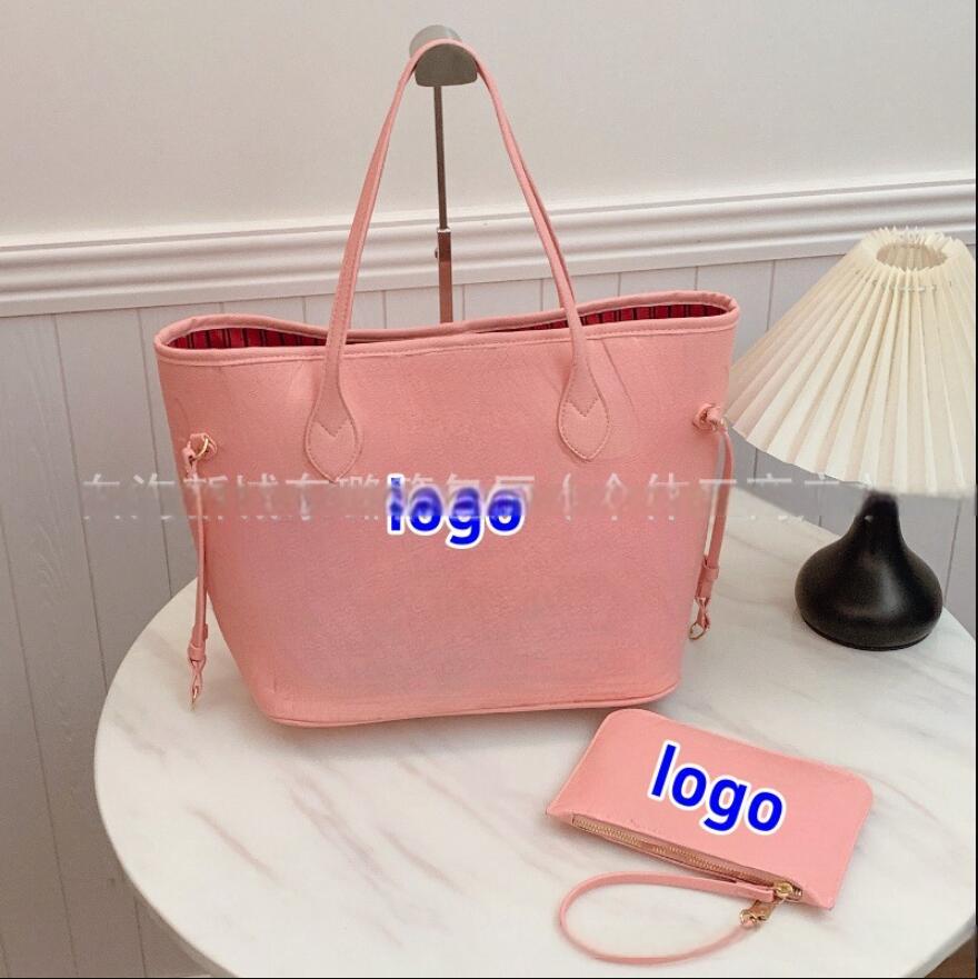 2025 Designer Bag 2pcs Set Embossed Flower Women Crossbody Handbag Shoulder Bags Fashion Composite Ladys Clutch Tote Bag shopping Female Coin Purse wallet s1s