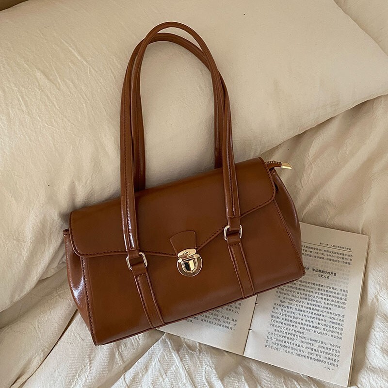 Designer Bag 2025 New Autumn Winter Korean Ins Niche Luxury Bag Underarm Bag Texture Casual Vintage Light Luxury Handheld Shoulder Bag For Women Tote 