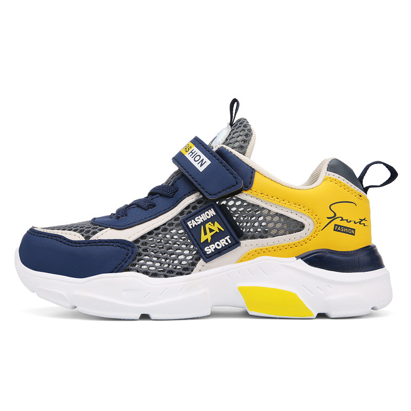 Boys' 2025 Children's Spring Breathable Kids' Sports for Big Boys Running Mesh Shoes