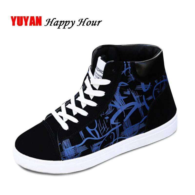Fashion Men Canvas Breathable Cool Street Male Brand Sneakers Black Blue Red Mens Causal Shoes A305