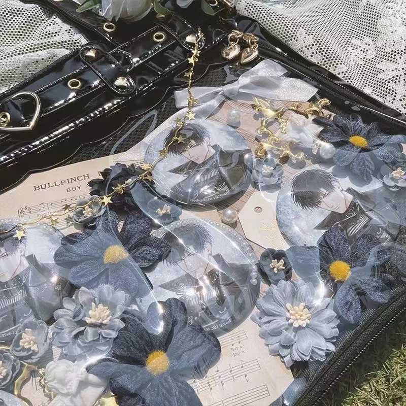 New Original Niche Design Girl Cute Cool Ita Bag JK Uniform Shoulder Bag Y2K Large Capacity Portable Ulzzang Tote Bag G250729