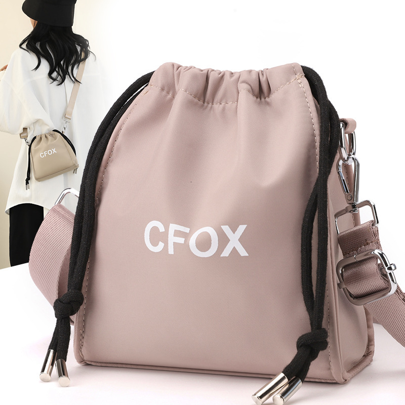 Colorful Fox New Women's Shoulder Korean Fashion Trendy Phone Versatile Simple Crossbody Bag ddmymoon