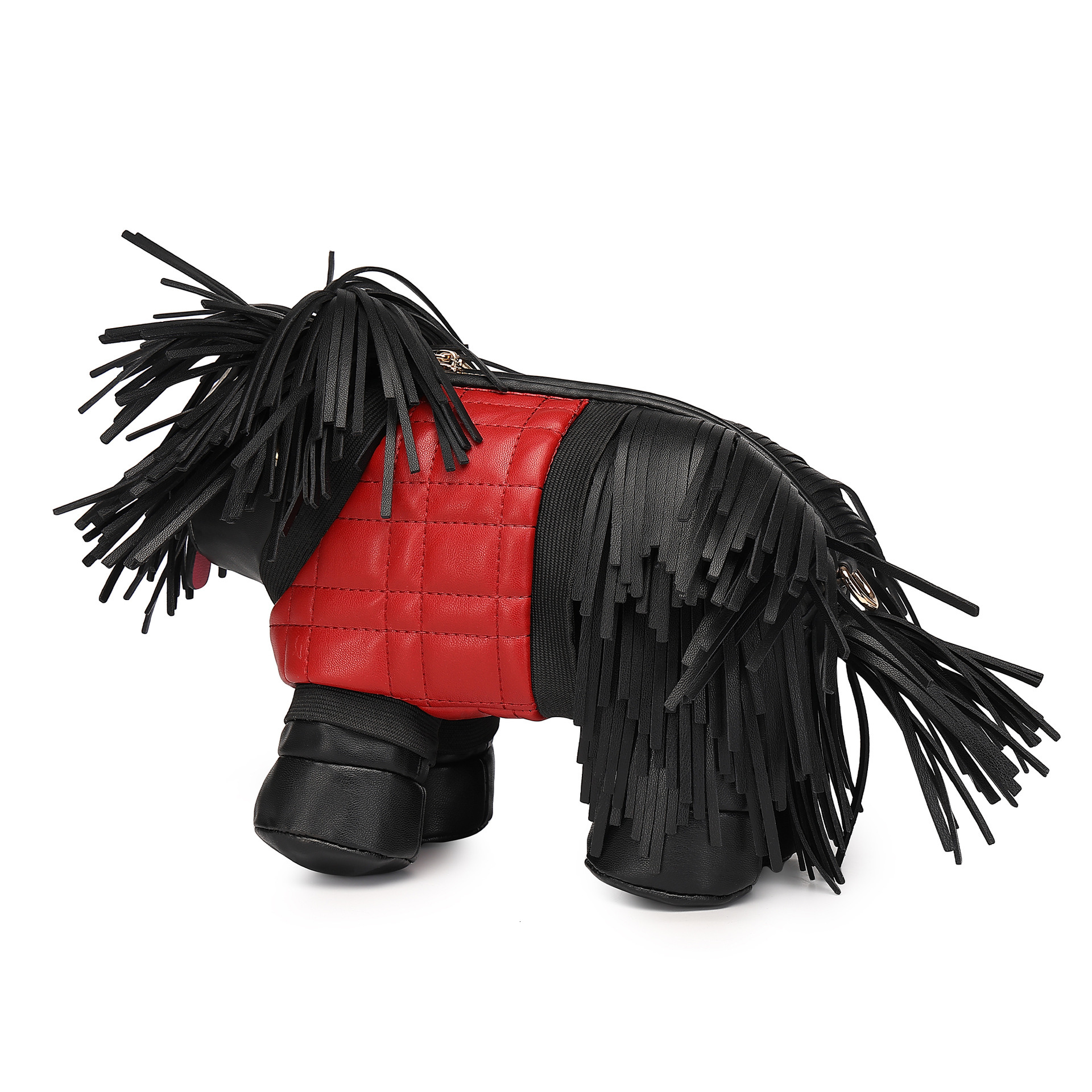 New Fashion Creative Cute Tassel Chow Puppy Single Shoulder Crossbody Quirky Personality Trendy Women's Bag ddmymoon