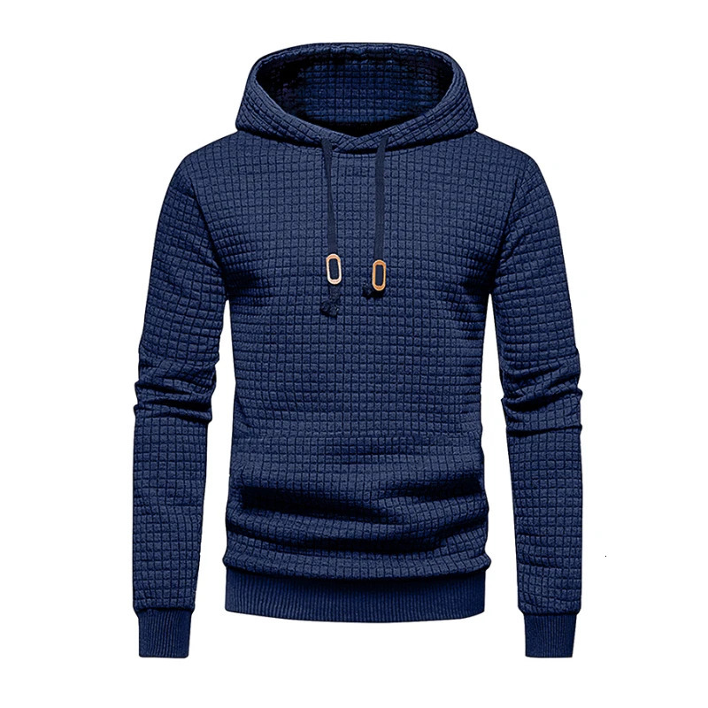 Mens Hooded Pullover Fall Casual Slim Longsleeved Warm Sweater Knit Loose Tops Outdoor Sports Clothing 250729