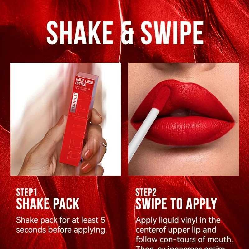 6 Shades High Shiny Lip Gloss Lip Color Vivid High Pigment Lipstick Long Lasting Moisturizing Non-Sticky Finish Water Lip Tint G250728