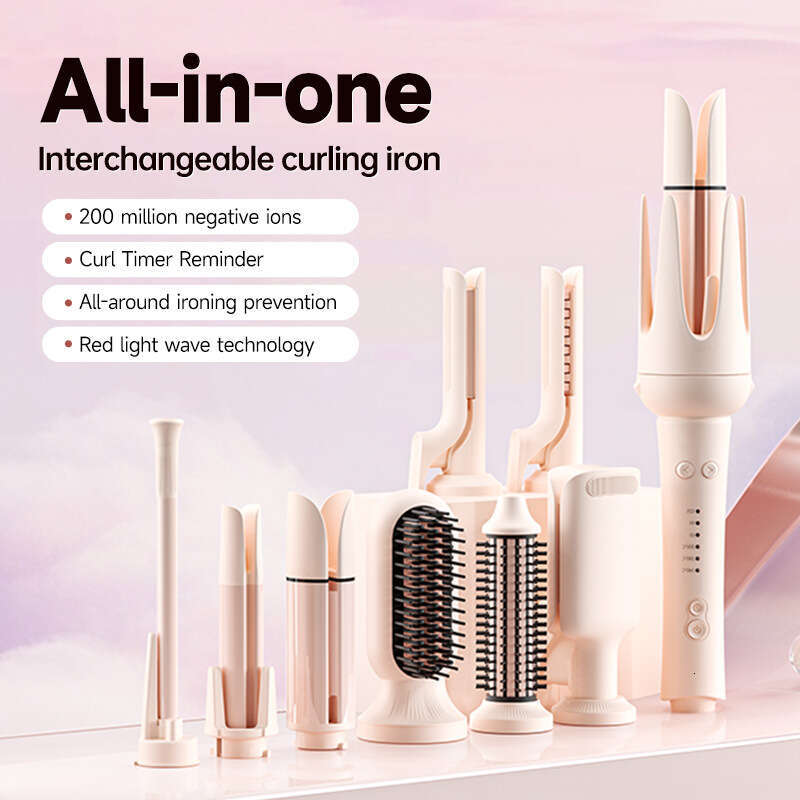 Large Curling Iron For Hair Styling, Big Waves, Straight Hair, Corn Egg Rolls, Fluffy Automatic Curler, Multifunctional