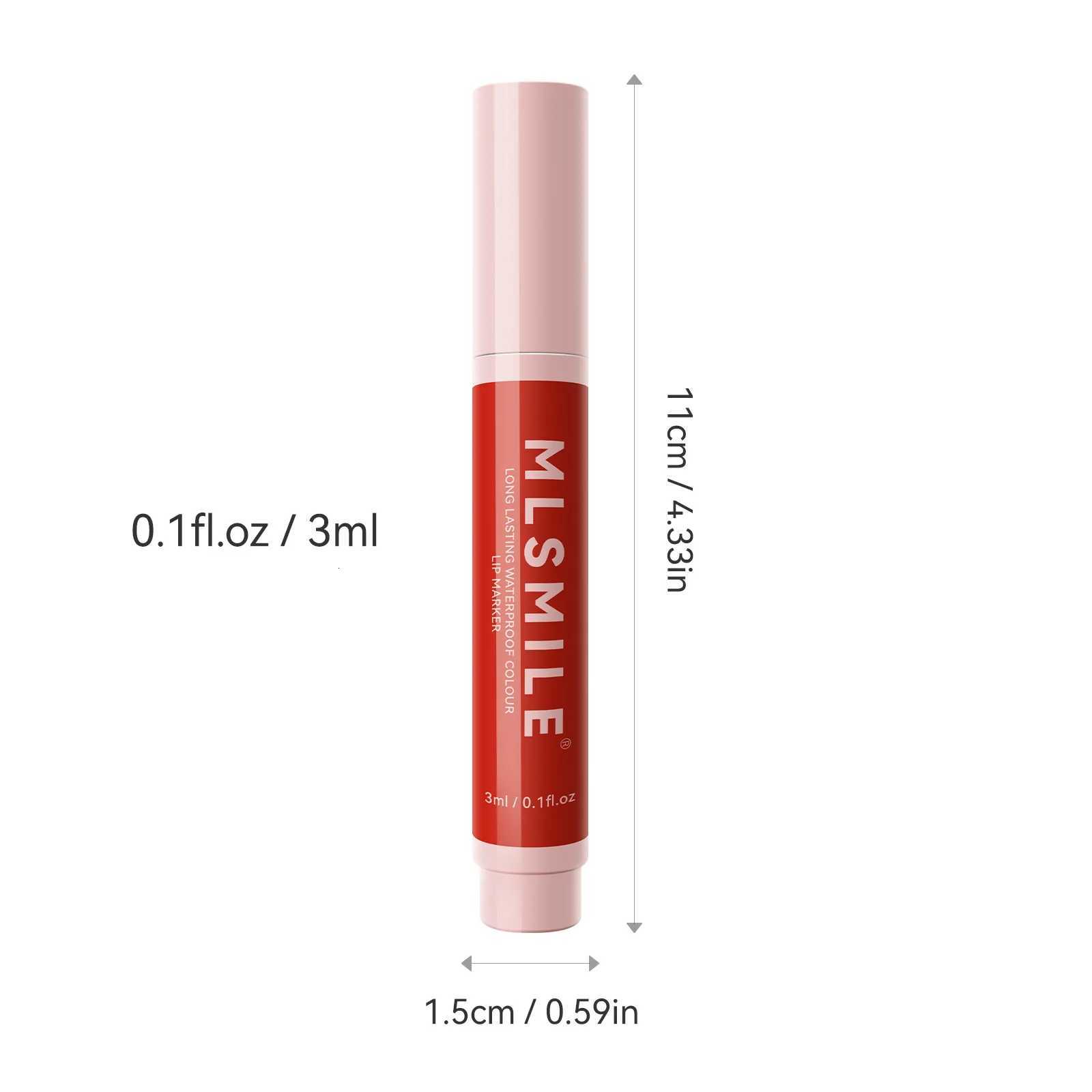 Hydrating Waterproof Lip Stain Matte Lip Liner Marker Pen Lipstick Lasting Color Lipstick Contour Pen With A Natural Effect G250729