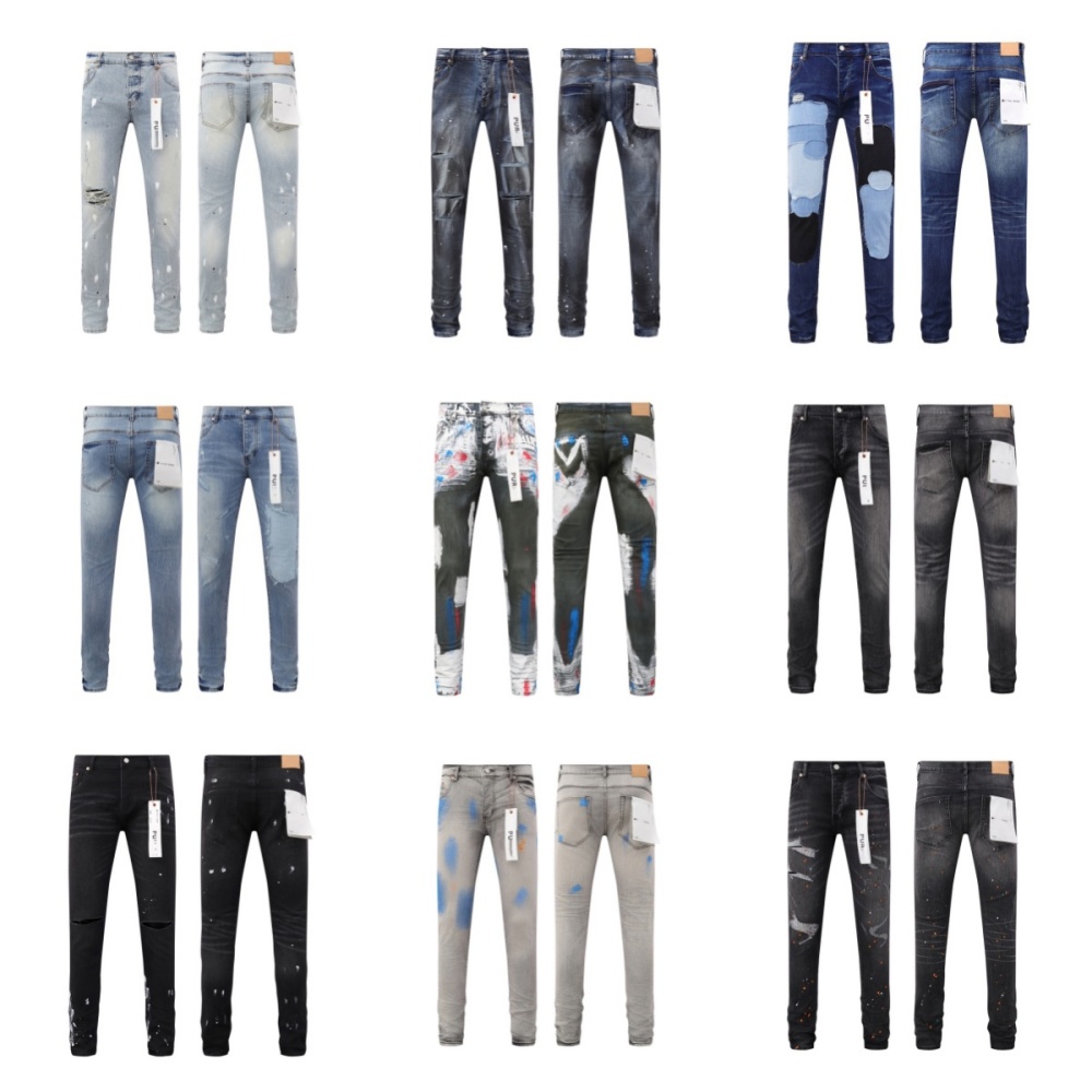 designer mens Jeans Elasticity Jean Hombre trousers Men and women fashion brand luxury pants denim pant Trend Brand Motorcycle Pants Mens Skinny LOGO buttons 09