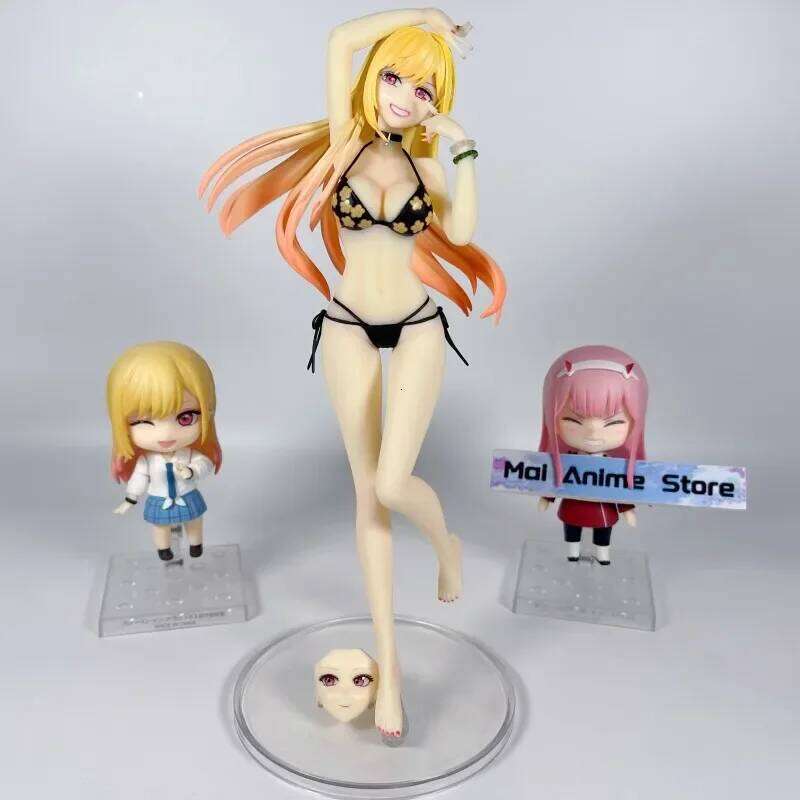 24cm Soft Hentai Sexy Aciton Figurine Marin Statues Decoration Table Accessories DF6