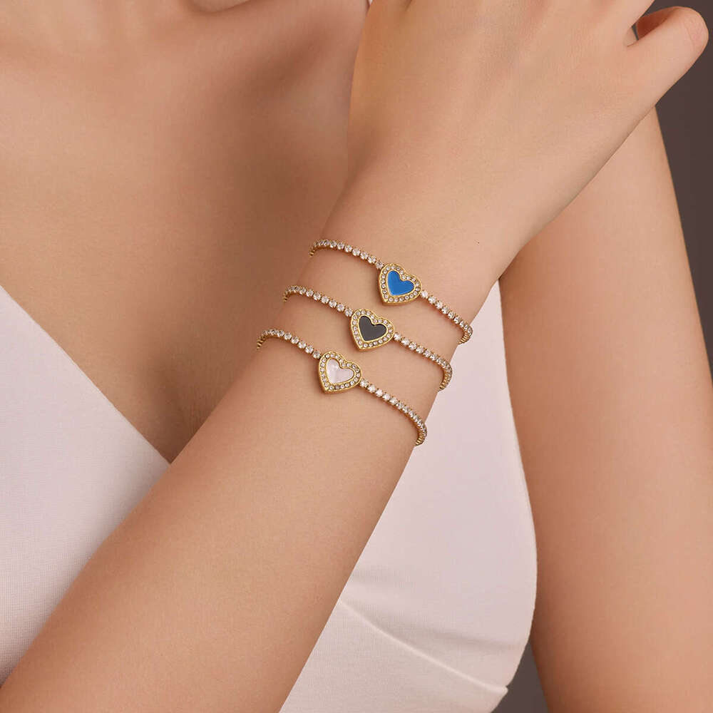 Non-Fading Light High-End Feel Stainless for Women Exquisite Small Jewelry Titanium Steel Bracelet