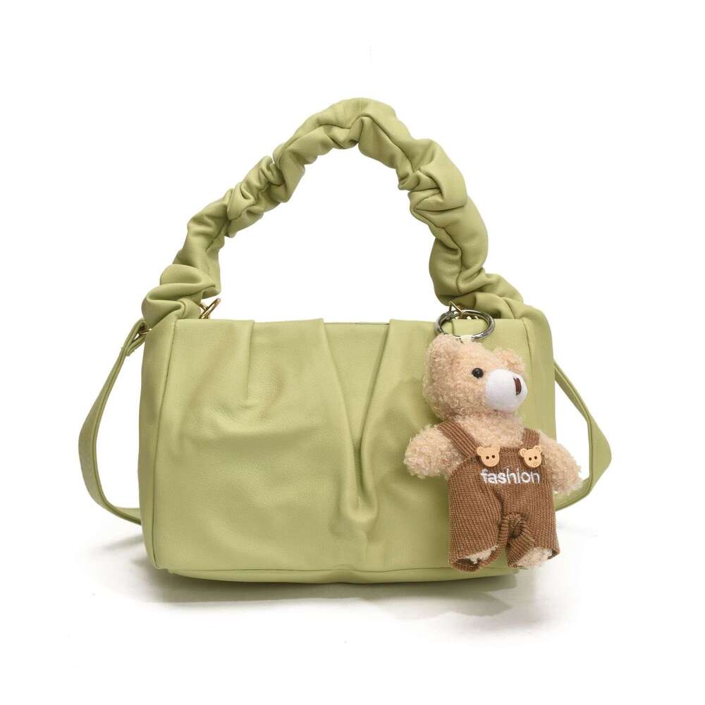 Minimalist Pleated Handbag for Women 2025 Summer New Niche Design Versatile Commuter Shoulder Crossbody Bag