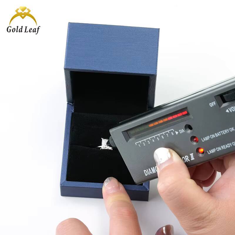 Goldleaf IGI Cultivated Diamond Rings 1CT 2CT D VVS 14K 18K White Gold for Anniversaries Fine Jewelry Collection