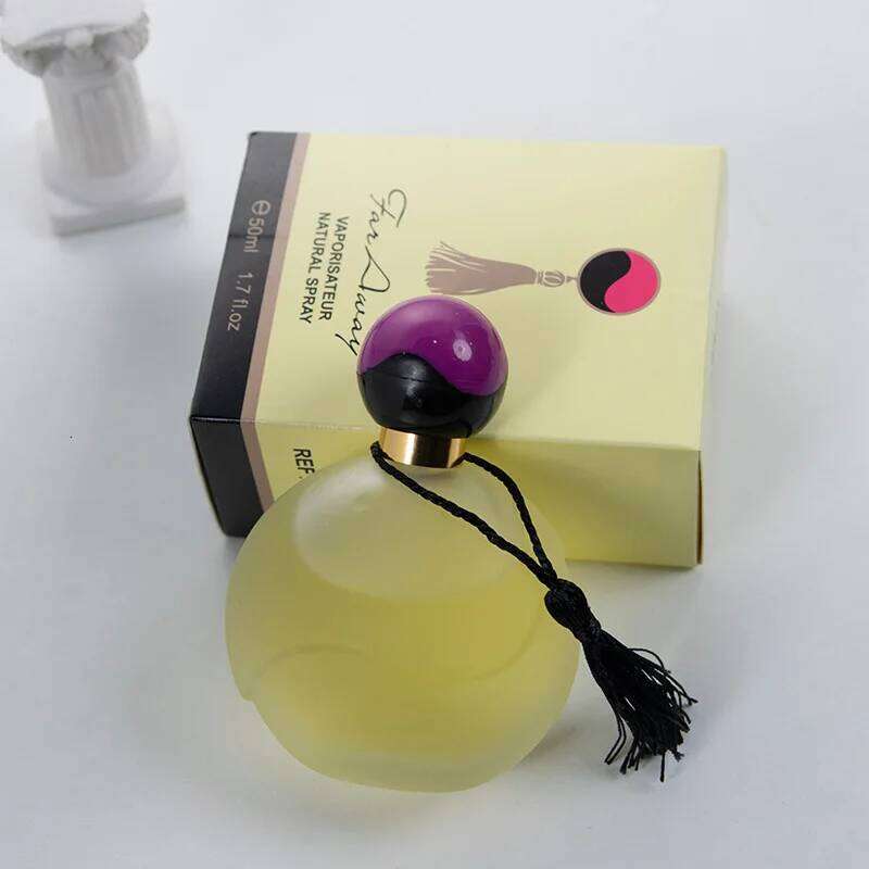 50ml Durable Fresh Citrus Smell Perfume for Ladies Long Lasting Light Orange Flavor Fragrance Pheromone Eau De Parfum