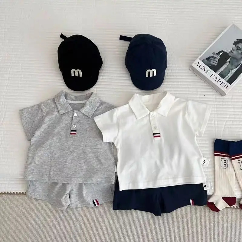 Summer Baby Clothes Suit Children Boys T-Shirt Kids Clothing Infant Casual Sports Costume Toddler Outfits 250729