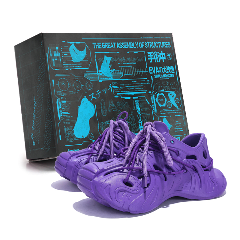 JiffflyMonster; Men's Sports Mesh Shoes with Crossover Holes for Couples