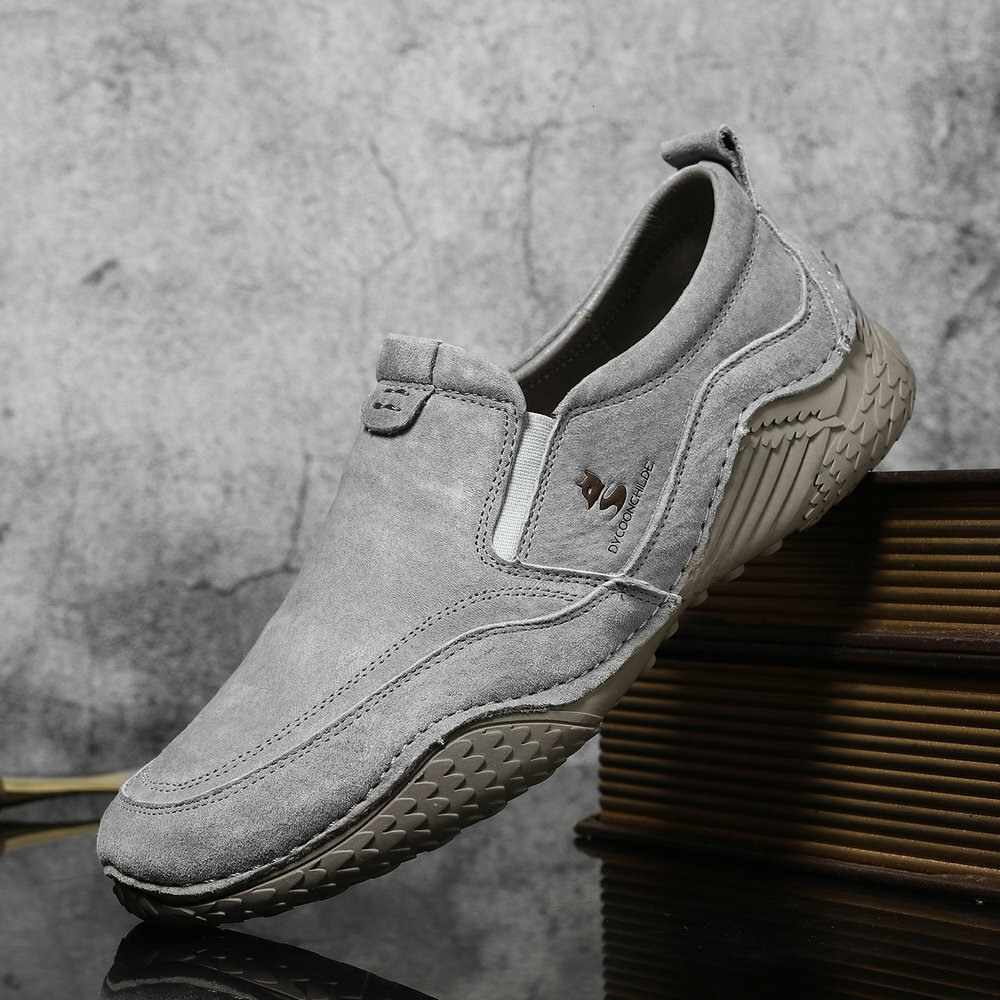 Versatile Low-top Men's Casual Martin Genuine Leather Large Size Shoes