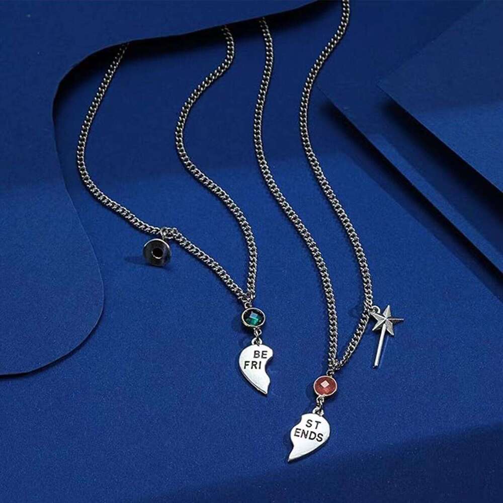 OZON Hot-Selling Friendship Necklace Set Alloy Lover Personality Versatile Collarbone Chain Fashion