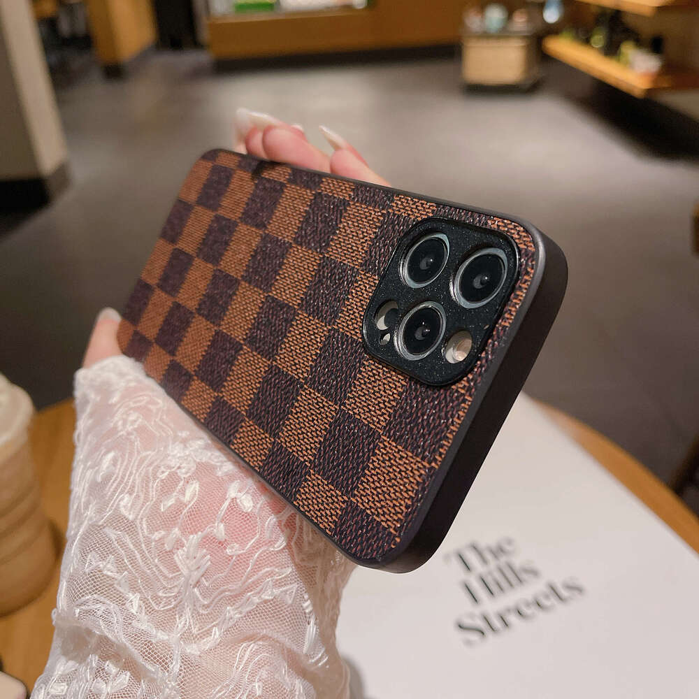 Suitable For Presbyopic 11/13 Apple 14 Phone Case Iphone 7 8 Plus Straight 12 Shockproof 16 Protective Cover Max Leather XR Soft Edge XS Unisex 15 Pro