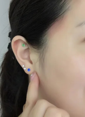 acupuncture ear massage crystal magnetic ear beads ear acupoint stickers ear pressure seeds 250726
