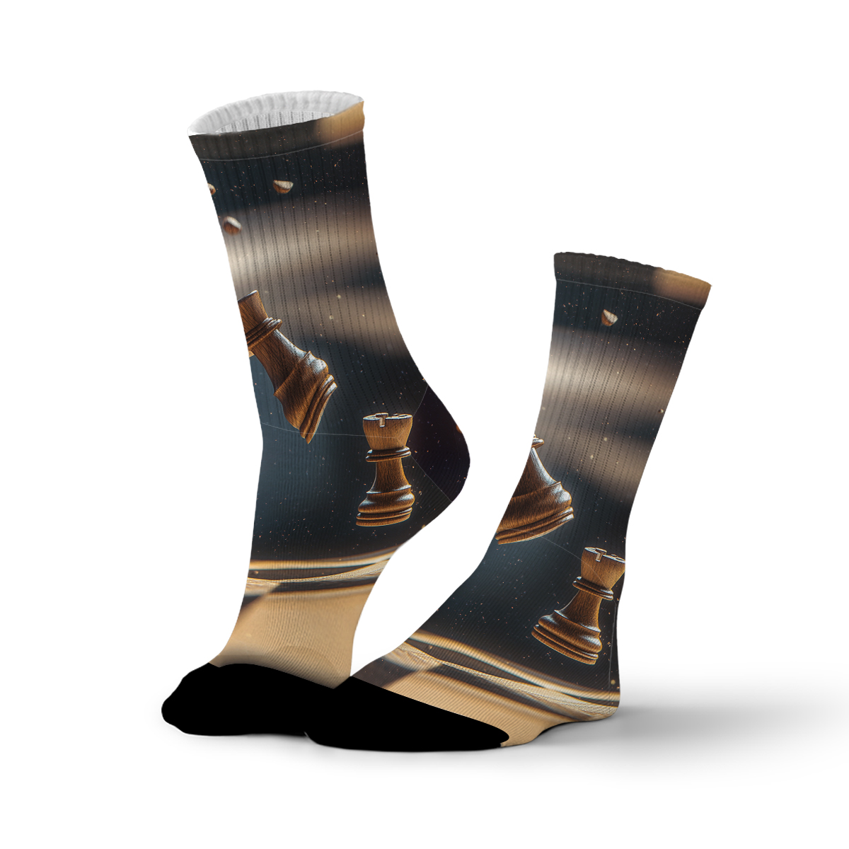 Chess Piece 3D Print Unisex Tube Sock C107