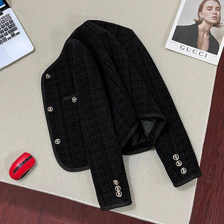 Free shipping designer coat for women Fashionable suit jacket with comfortable and warm texture casual suit