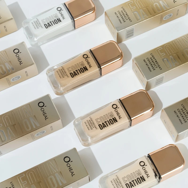 24H Waterproof Foundation Liquid Concealer Long-Lasting Moisturizing Waterproof And Sweat-Proof Matte Finish for All Skin Tones 250730