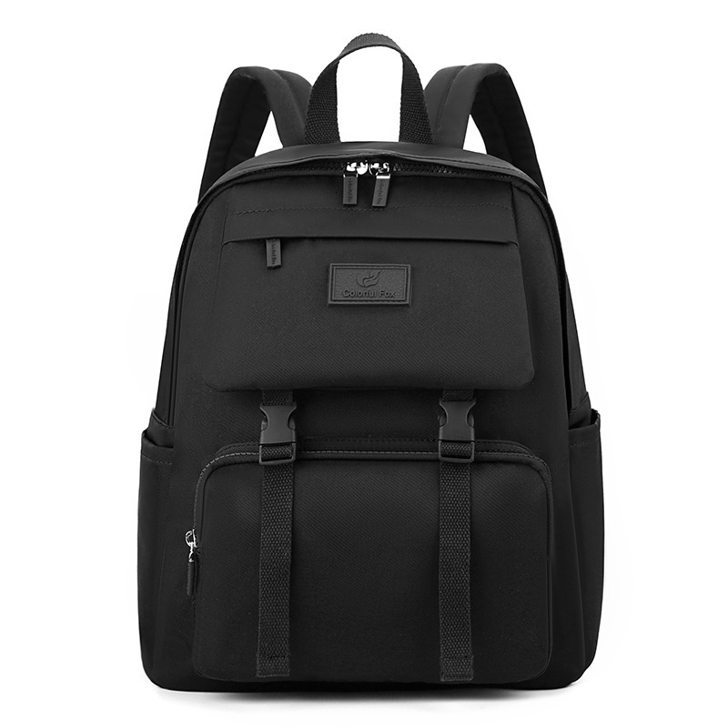 Colorful Fox Large Capacity Travel Women's Fashion Trendy Backpack Multi-Layer Water-Repellent School Bag ddmymoon