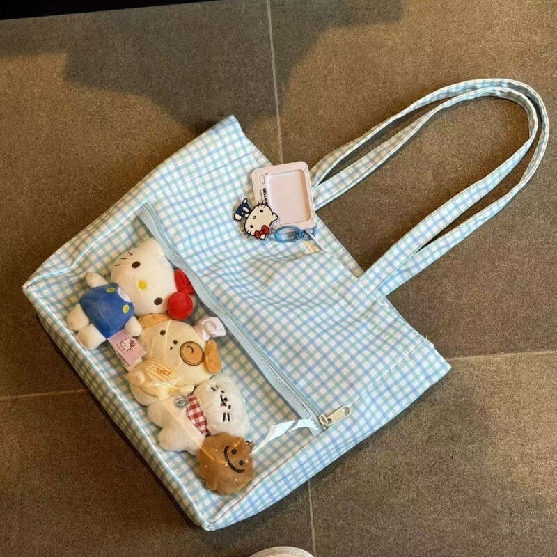2D Doll Pain Card Version Niche Design Small Size Single Shoulder Crossbody High-Quality Commuting Daily Bag