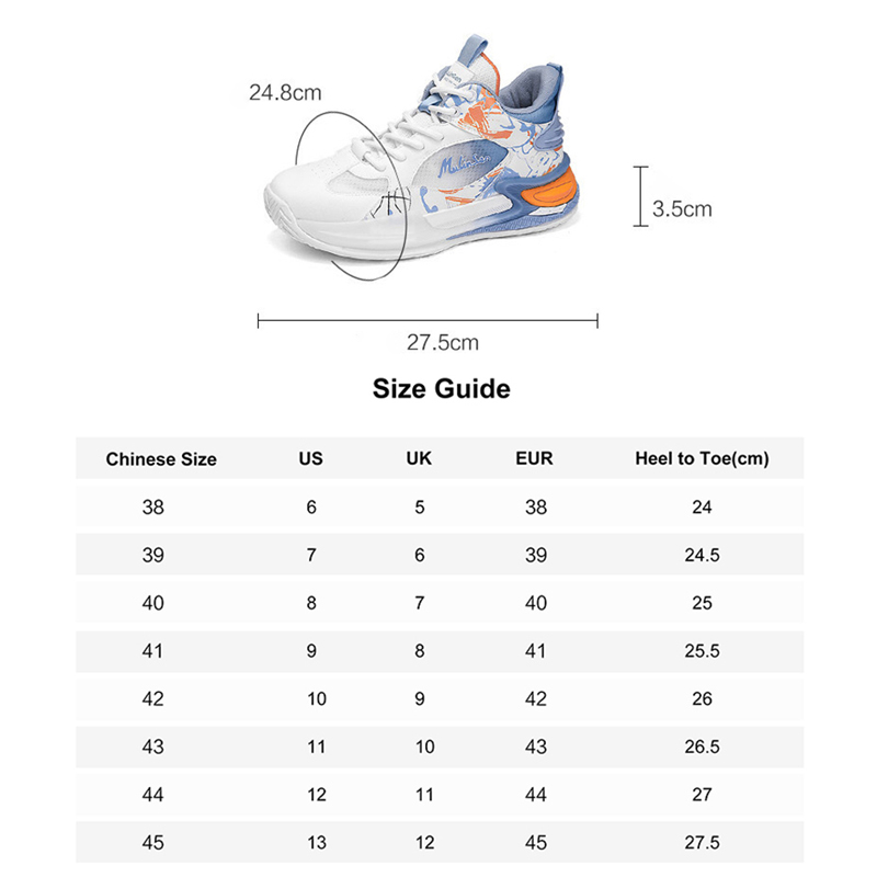 Mulinsen men's shoes summer mesh breathable basketball sports shoes men's shock absorption youth student casual trendy shoes