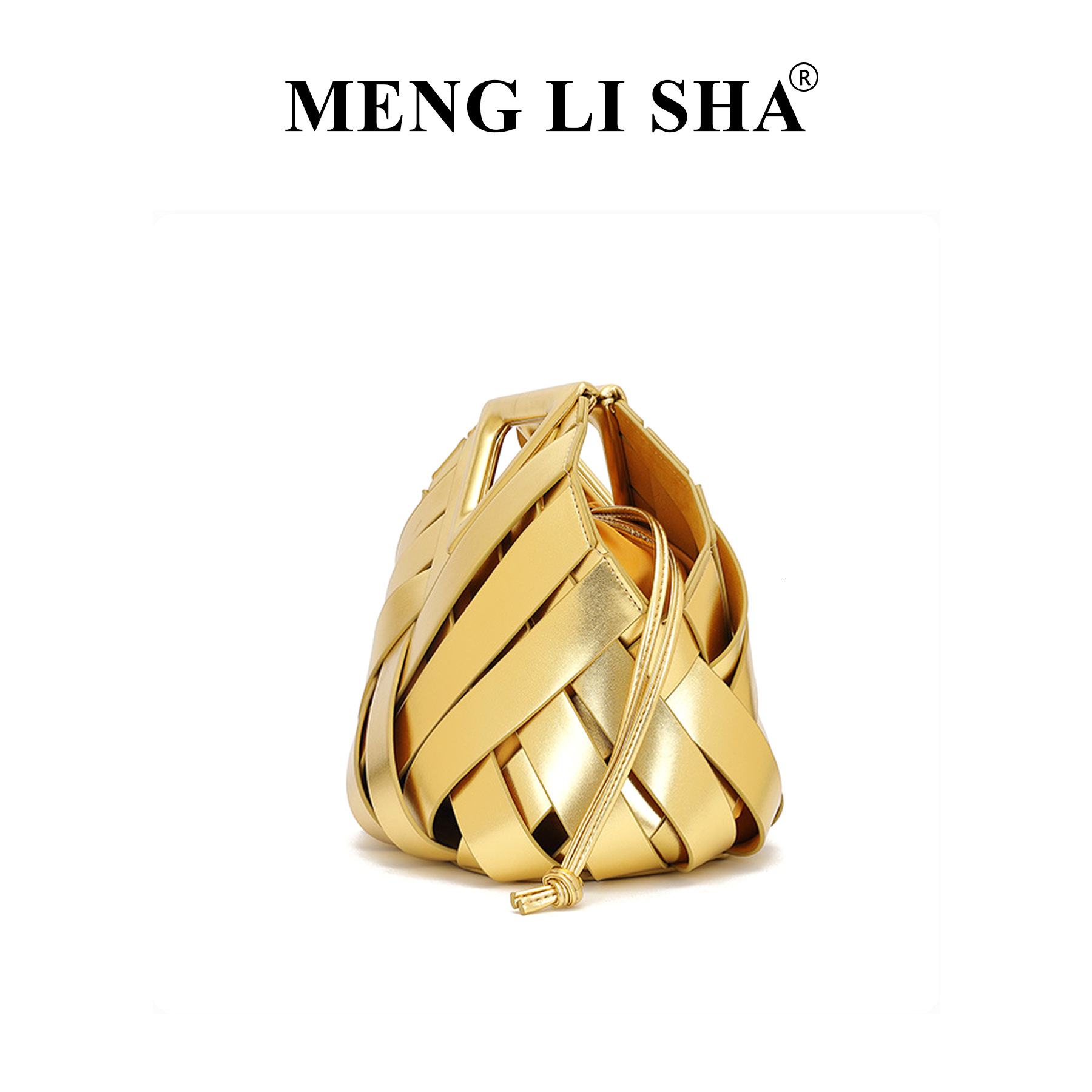 Hot-Selling New Fashion High-End Hand-Woven Handheld Basket Commuter Single Shoulder Crossbody Mother-Daughter Bag ddmymoon