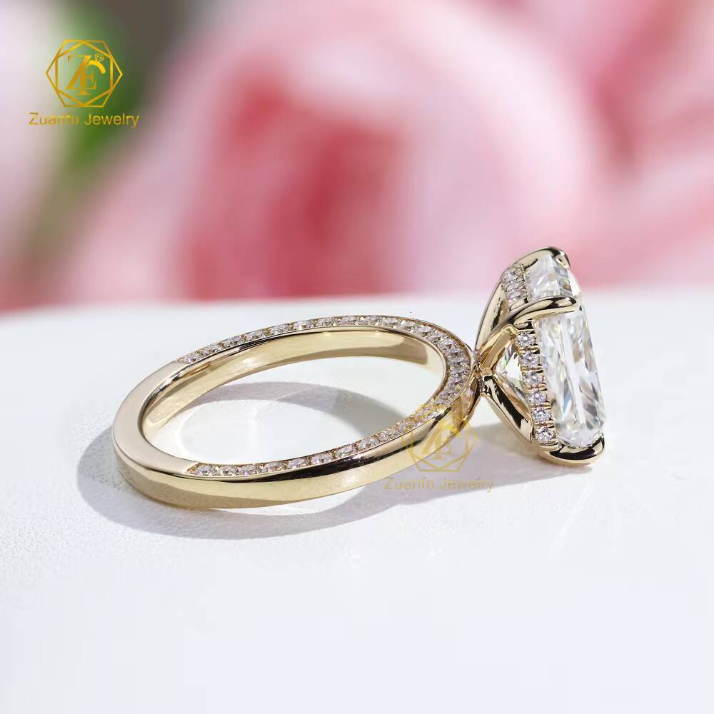 Lab Grown Synthetic Diamond Ring for Special Occasions Jewelry Piece Highlighting Unique Diamond Ring