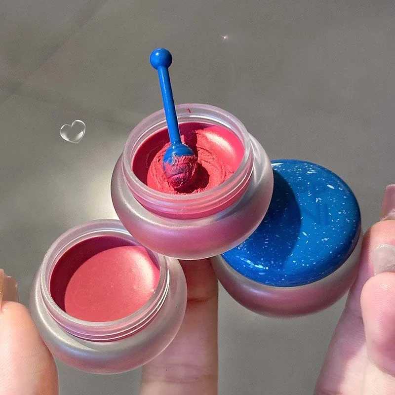 Velvet Matte Lip Gloss Canned Mousse Lipsticks Face Cheeks Peach Blush Waterproof Lasting Silky Texture Lip Mud Makeup Cosmetics G250729