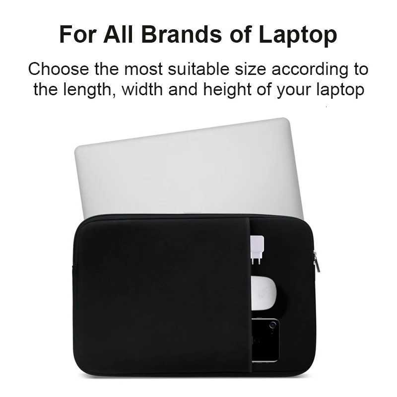 13 14 15.6 Inch Laptop Bag Sleeve Case Computer Case for Book Air 13.3 Case Xiaomi Dell Asus Huawei HP Protective Bag y250730