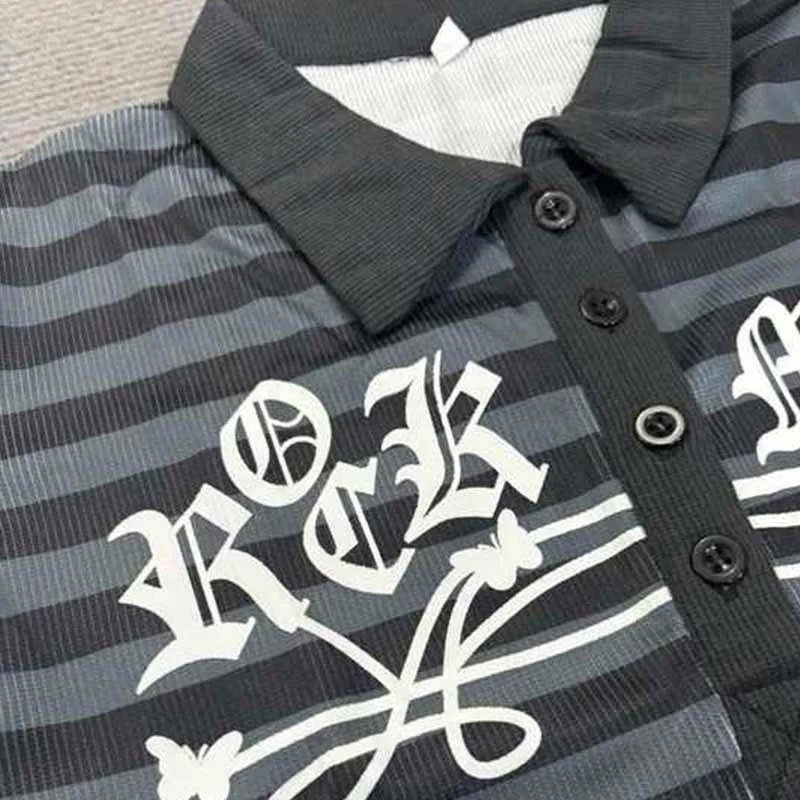 2K Crop Top Aesthetic Women Letter Gothic Streetwear EMO Girl Tee Vintage Fashion Casual Harajuku Long Sleeve T-Shirt Clothes 250725