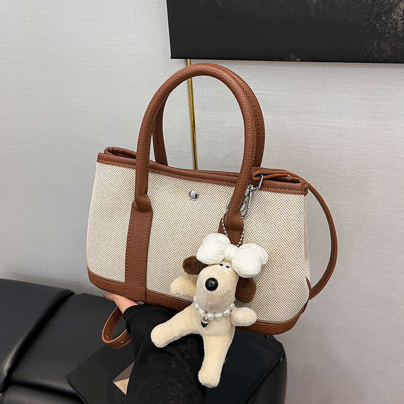Trendy Versatile Single Shoulder 2025 New Style Patchwork Design Multi-color Handbag Fashionable Popular Women's Crossbody Bag