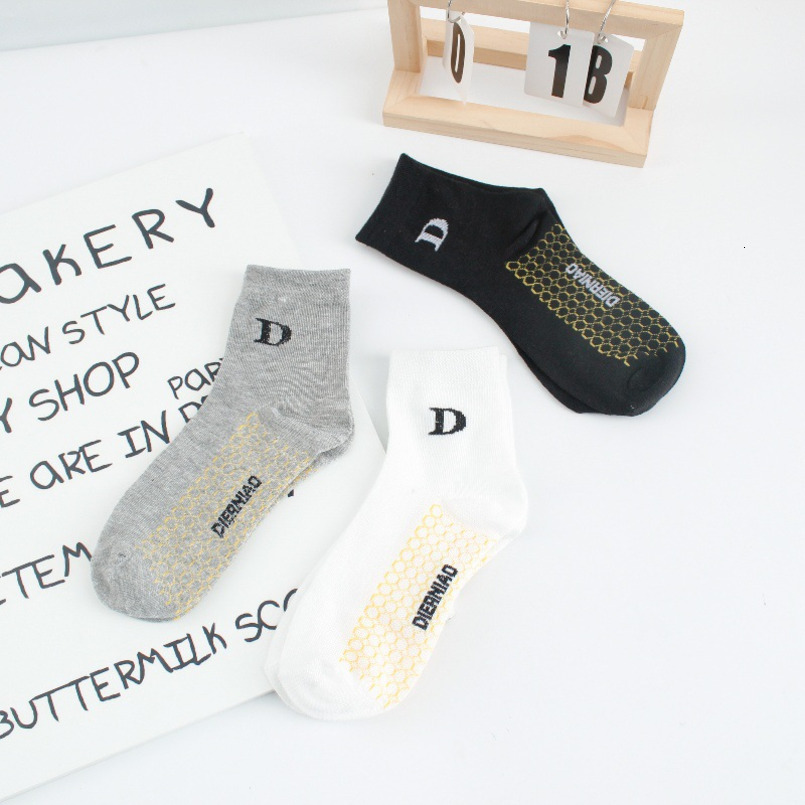 Four Seasons Socks, Polyester Cotton, Black Business Men's Mid-Calf Socks Factory