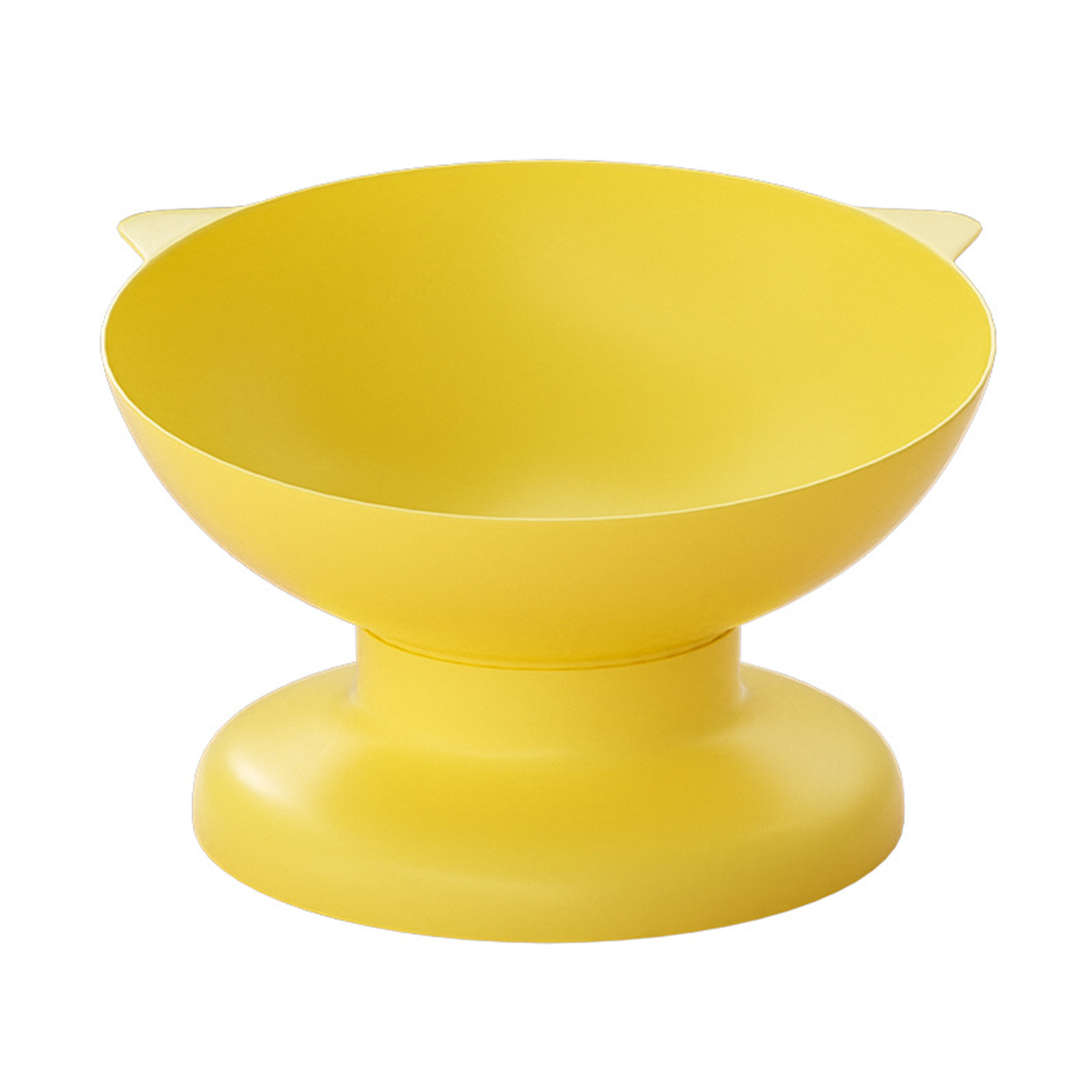 Macaron multi-color cat bowl pet bowl pet supplies high footed cat food bowl dog bowl plastic slanted mouth bowl