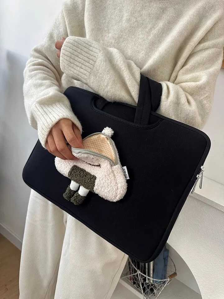Cute Shockproof Laptop Sleeve Case Bag for Book Air Pro 13 14 15 16 iPad Pro 11 12.9 Inch Samsung Tablet Pouch Laptop Bag Wen y250730